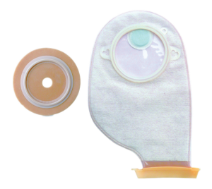 two piece ostomy bag