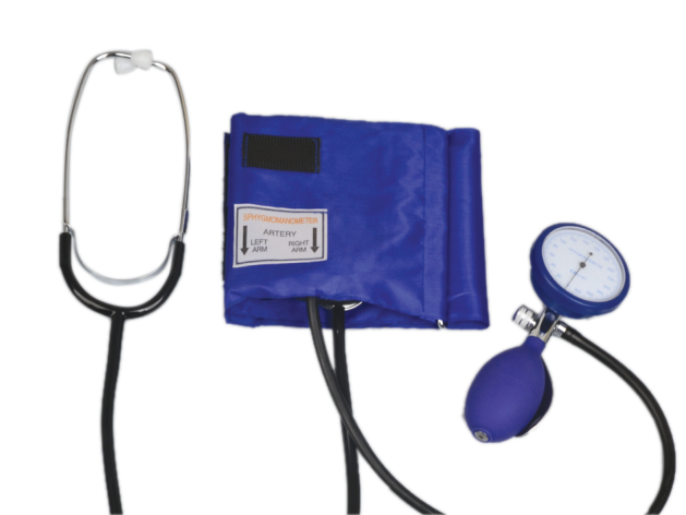  PARAMED Aneroid Sphygmomanometer with Stethoscope