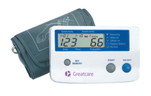 Auto Digital Blood Pressure Monitor