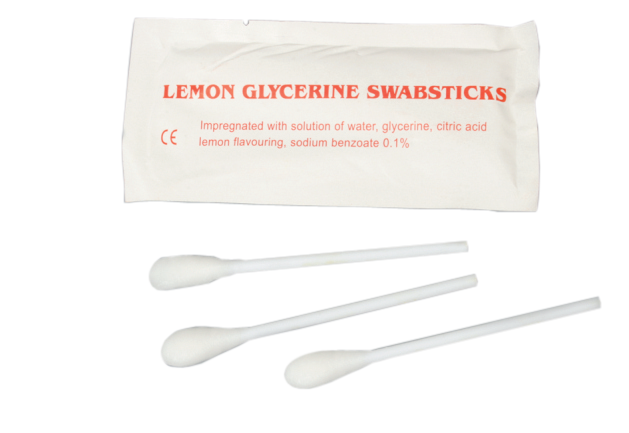 Lemon Glycerin Swabsticks