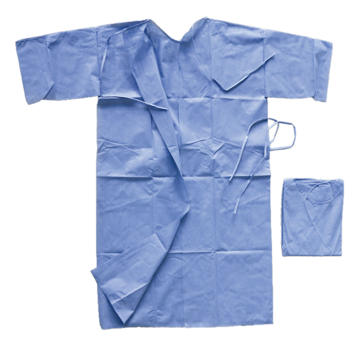 MEDIBLUE Non Woven Polypropylene Disposable Surgical Isolation Gown 40 GSM  at Rs 119.00 | Disposable Surgical Gown in Hyderabad | ID: 2851079303297