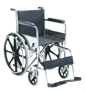 steel wheelchair 